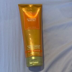 Bath & Body Works Sunshine Mimosa Body Cream - Orange